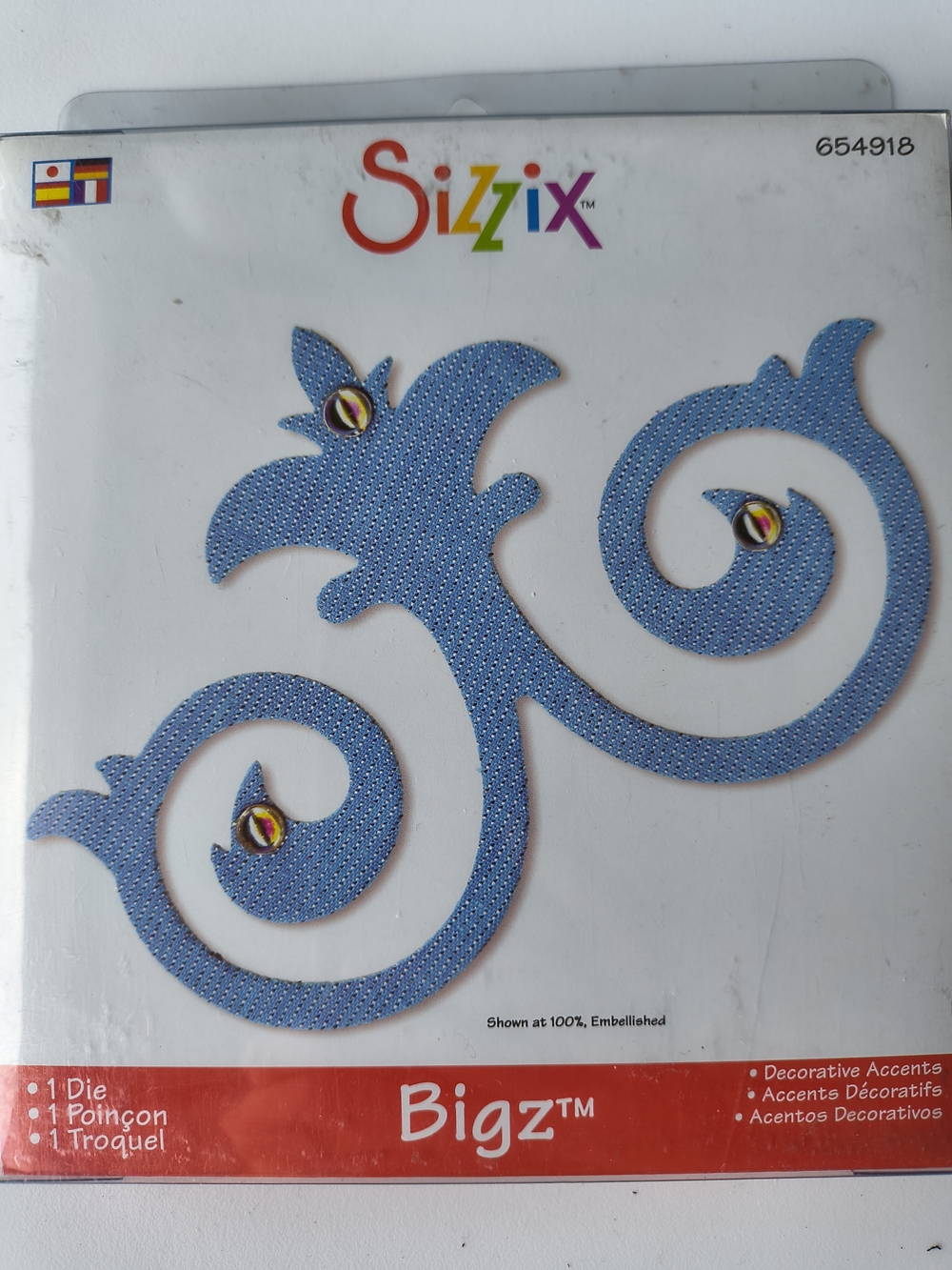 Sizzix Bigz Decorative Accents Die 654918